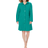 Only Women's Fleece Robe Plus Size - Light Jade