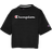 Champion Script C Logo Cropped T-shirt Plus - Black