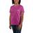 Carhartt Women's Short Sleeve Pocket T-shirt - Magenta Agate Heather