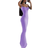 Woxlica Casual Lounge Slip Long Dress - Lavender