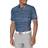 adidas Men's Ultimate365 Allover Print Primegreen Polo Shirt - Crew Navy/Halo Blue
