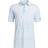 adidas Men's Ultimate365 Allover Print Primegreen Polo Shirt - White/Sonic Aqua
