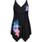 Evans Sharkbite Swim Dress Plus Size - Belize