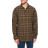 Hurley Men's Portland Flannel Shirt - Ale Brown