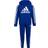 adidas Kid's French Terry Hooded Jacket Set - Team Royal Blue