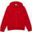 Lacoste Men's Kangaroo Pocket Fleece Zipped Sweatshirt - Red