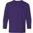 Gildan Heavy Cotton Youth Long Sleeve T-shirt - Purple