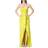 Dress The Population Kai Gown - Lemongrass