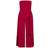 City Chic Attract Jumpsuit - Currant