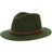 Brixton Messer Fedora Hat - Moss