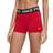 Nike Pro Women's 3" Shorts - Gym Red/Black/White