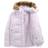The North Face Girl's North Down Fleece-Lined Parka - Lavender Fog