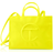 Telfar Medium Shopping Bag - Highlighter Yellow
