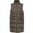 Only Matilde Long Quilted Vest - Brown/Coffee Quartz