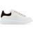 Alexander McQueen Oversized Sneaker W - White/Dark Burgundy