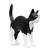 Seletti Jobby the Cat - Black/White Bordlampe 46cm
