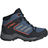 adidas Kid's Terrex Hyperhiker Mid Hiking Shoes - Wonder Steel/Grey Three/Impact Orange