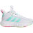 adidas Kid's Ownthegame 2.0 - Cloud White/Flash Aqua/Lucid Pink