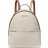 Michael Kors Sheila Medium Logo Backpack - Vanilla