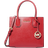 Michael Kors Mercer Medium Pebbled Leather Crossbody Bag - Bright Red