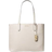 Michael Kors Eliza Extra Large Pebbled Leather Reversible Tote Bag - Lt Cream