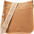 Michael Kors Luisa Large Signature Logo Messenger Bag - Pale Peanut