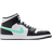 Nike Air Jordan 1 Mid M - White/Black/Green Glow