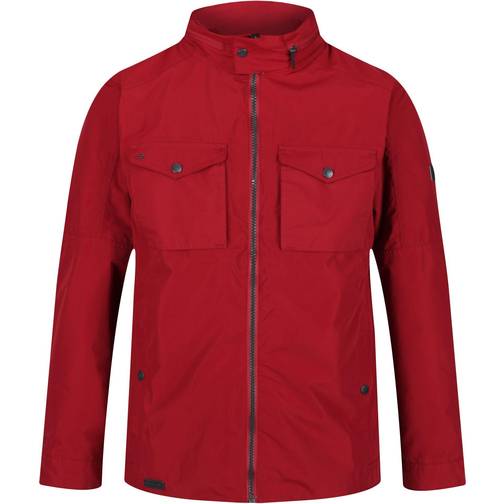 Regatta Haldor Waterproof Jacket with Concealed Hood - Delhi Red • Price