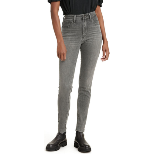 Levi's 721 High Rise Skinny Jeans - Authentic Granite/Grey - Compare ...