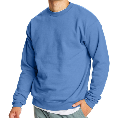 Hanes ComfortBlend EcoSmart Crew Sweatshirt - Carolina Blue • Price
