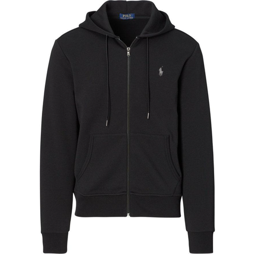 Polo Ralph Lauren Double-Knit Full-Zip Hoodie - Polo Black - Compare ...