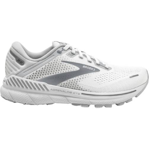 Brooks Adrenaline GTS 22 W - White/Oyster/Primer Grey - Compare Prices ...