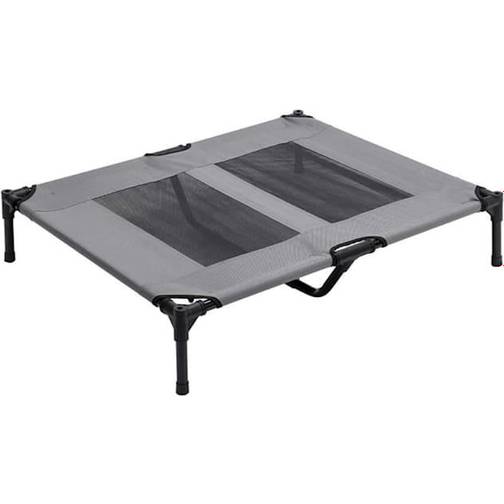 Arlee Home Fashions Solar Tec Gray Elevated Dog Bed Large • Price