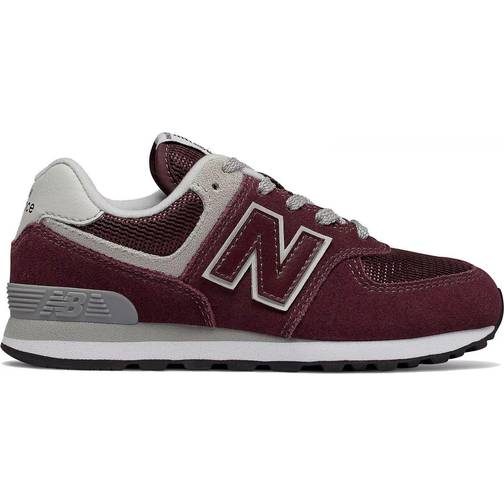 New Balance Little Kid's 574 Core - Burgundy with White - Compare ...