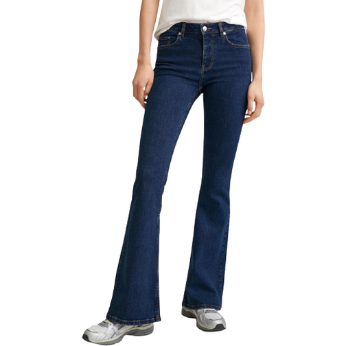 Mango Sienna Flared Jeans - Blue - Compare Prices - Klarna US