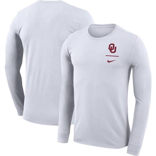 Nike Men's Oklahoma Sooners Logo Stack Legend Performance T-Shirt • Price