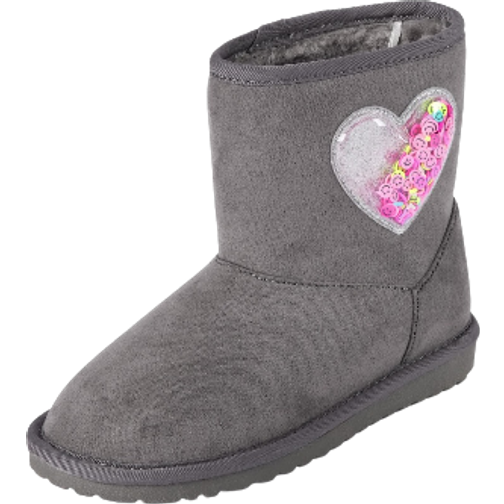 The Children's Place Girls Shakey Heart Faux Suede Boots • Price