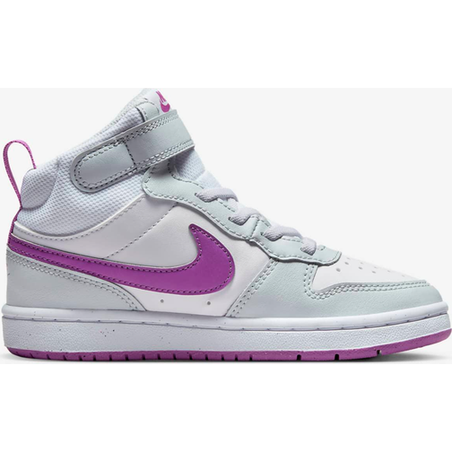 Nike Court Borough Mid 2 - Pure Platinum/White/Mint Foam/Vivid Purple ...