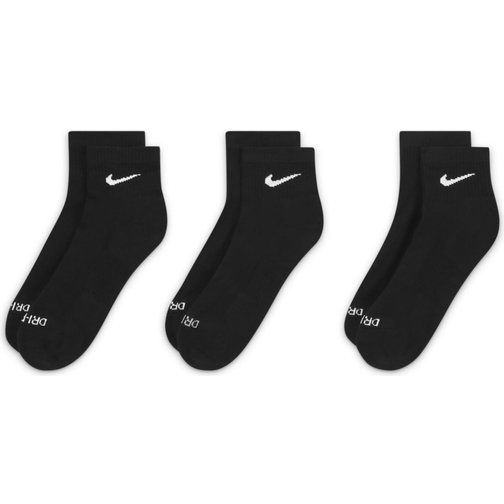 Nike Everyday Plus Cushioned Ankle Training Socks 3-pack • Price