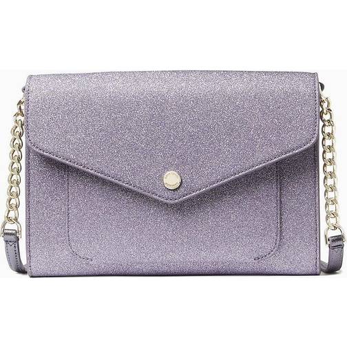 Kate Spade Tinsel Flap Crossbody, Lilac Frost • Price