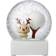 Hoptimist Rudolf Snow Globe Julepynt 11.7cm