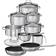 Rösle Elegance Cookware Set with lid 10 Parts
