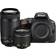 Nikon D3400 + 18-55mm F3.5-5.6G VR + 70-300mm F4.5-6.3G ED VR