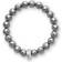 Thomas Sabo Charm Club Bracelet - Silver/Black