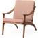 Warm Nordic Lean Back Fabric Lounge Chair 30.7"