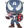 Funko Pop! Marvel Marvel Venom Captain America