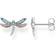 Thomas Sabo Dragonfly Earrings - Silver/Multicolour