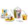 Micki Pippi Longstocking Porcelain Kids Tea Set