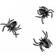 PartyDeco Plastic Spiders 10-pack