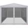 vidaXL Party Tent with 4 Mesh Sidewalls